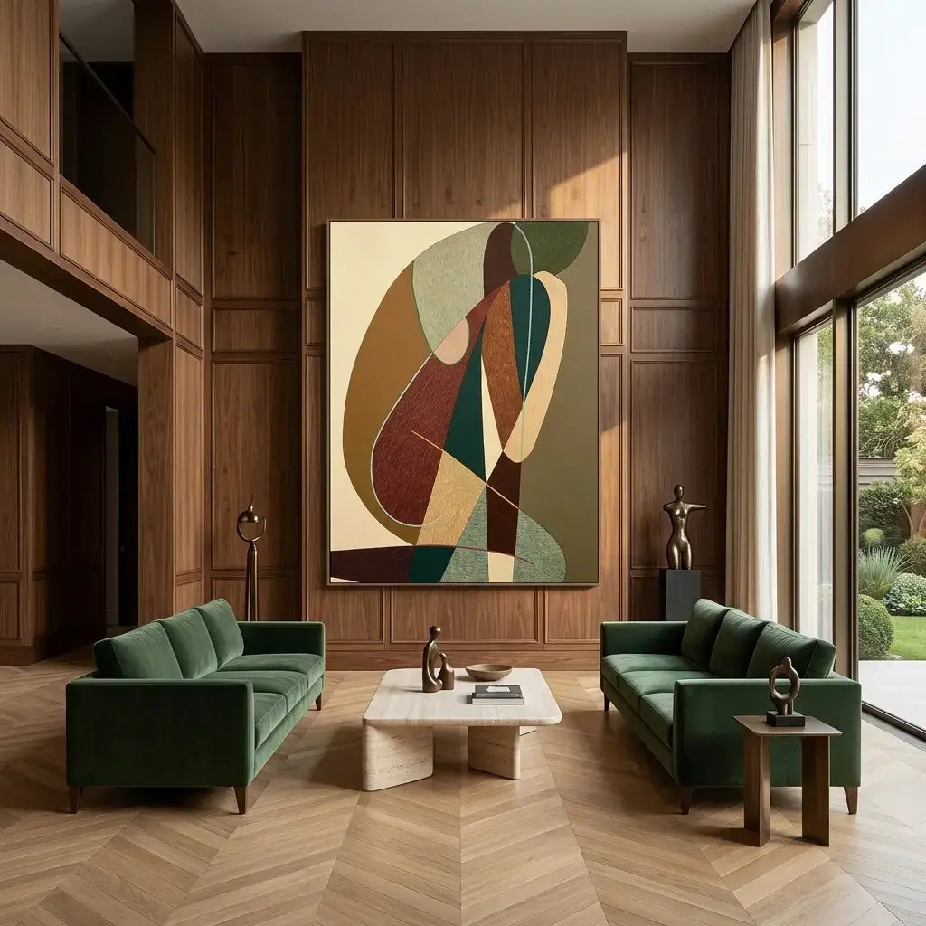 Curved Motion: Canvas Wall Art