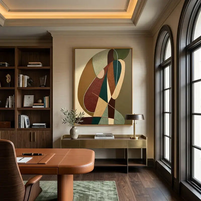 Curved Motion: Canvas Wall Art