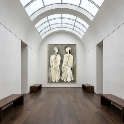 Silent Figures: Canvas Wall Art