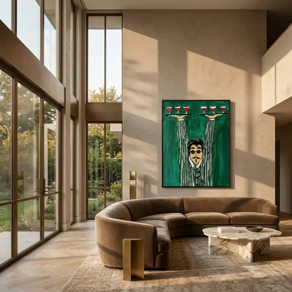 Behind the Glass: Canvas Wall Art