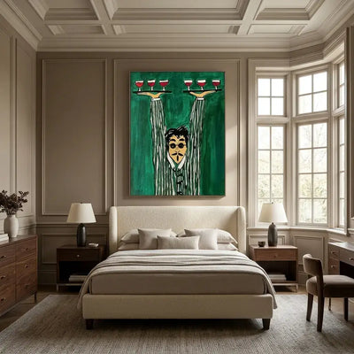 Behind the Glass: Canvas Wall Art