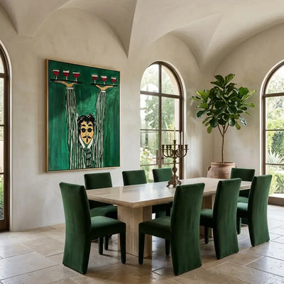 Behind the Glass: Canvas Wall Art