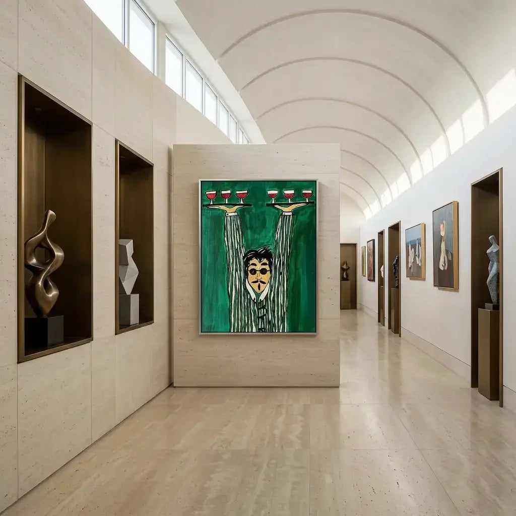 Behind the Glass: Canvas Wall Art