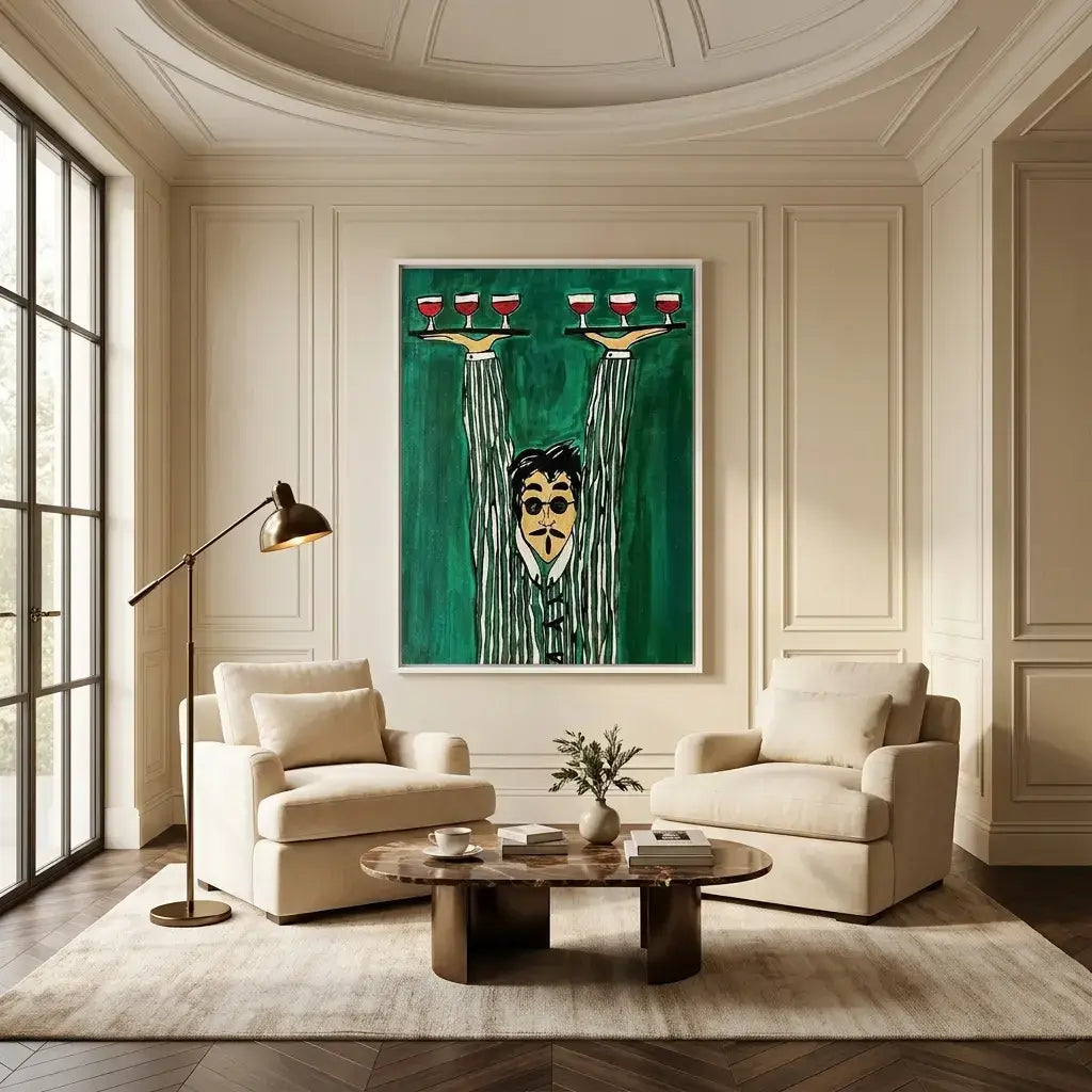 Behind the Glass: Canvas Wall Art