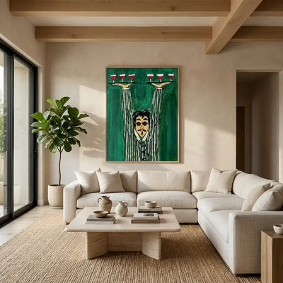 Behind the Glass: Canvas Wall Art