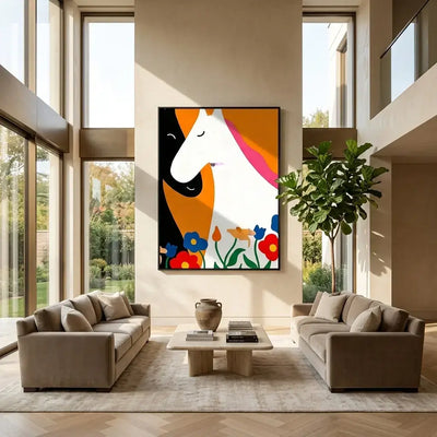 Wild Bloom: Canvas Wall Art