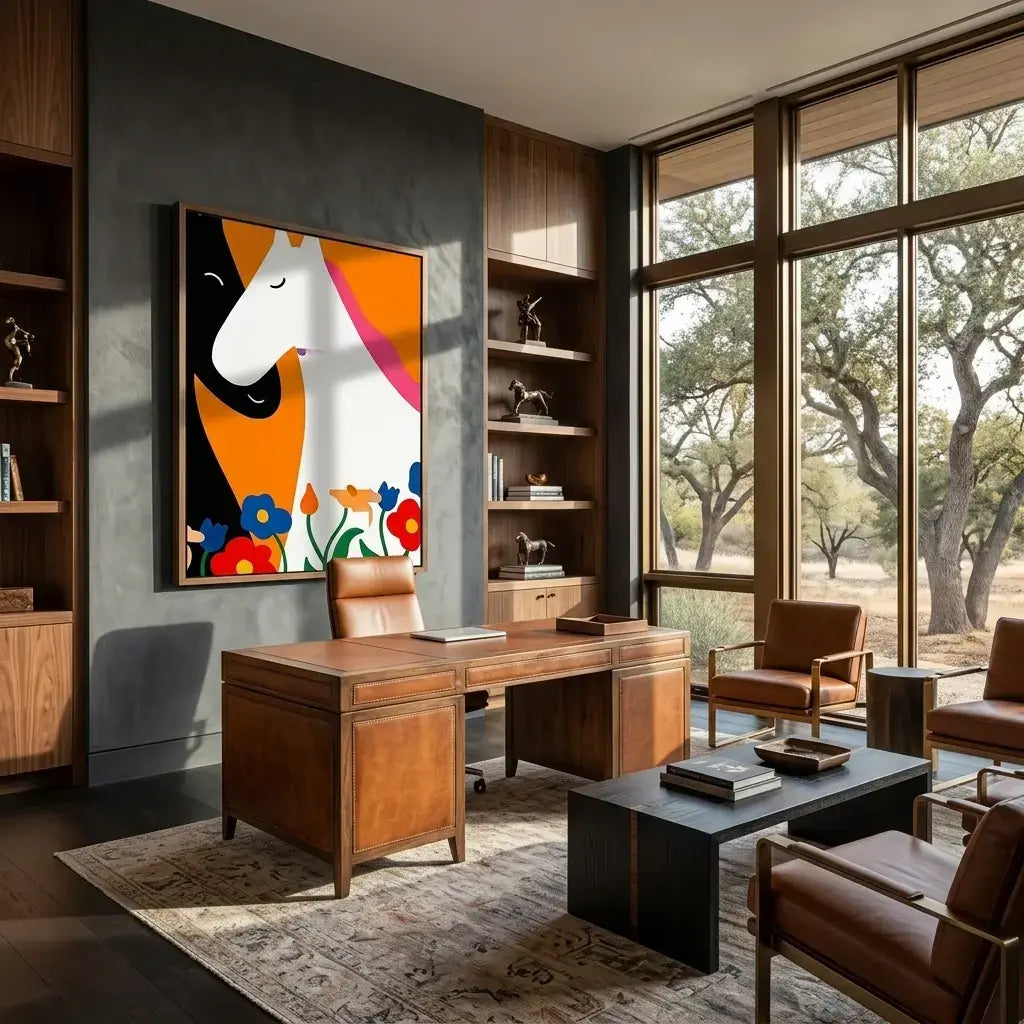 Wild Bloom: Canvas Wall Art