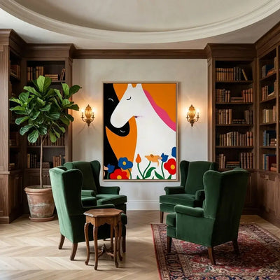 Wild Bloom: Canvas Wall Art