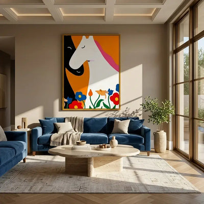 Wild Bloom: Canvas Wall Art