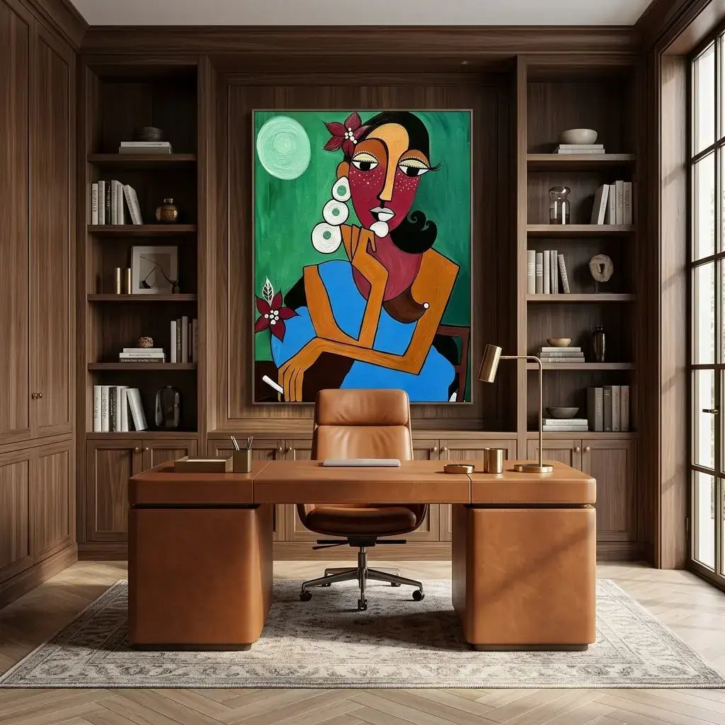 Sunday Blue: Canvas Wall Art