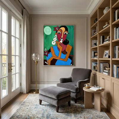 Sunday Blue: Canvas Wall Art