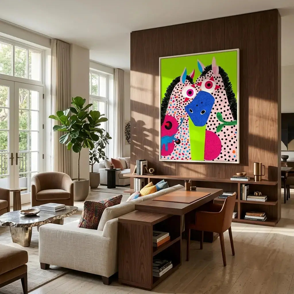 Colorful Spirit: Canvas Wall Art