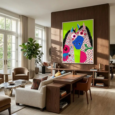 Colorful Spirit: Canvas Wall Art