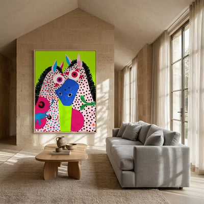 Colorful Spirit: Canvas Wall Art