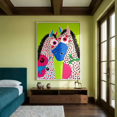 Colorful Spirit: Canvas Wall Art