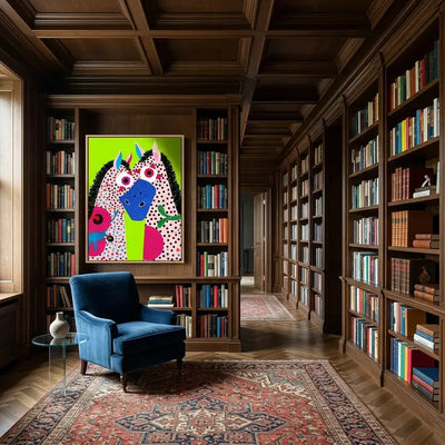 Colorful Spirit: Canvas Wall Art