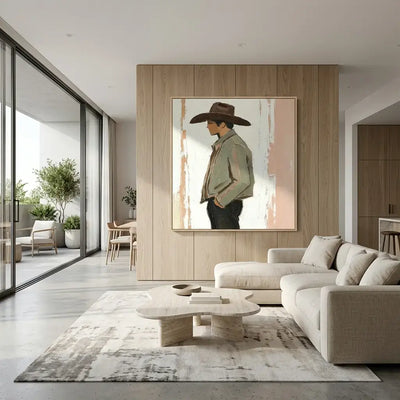 Western Stroll Wall Art