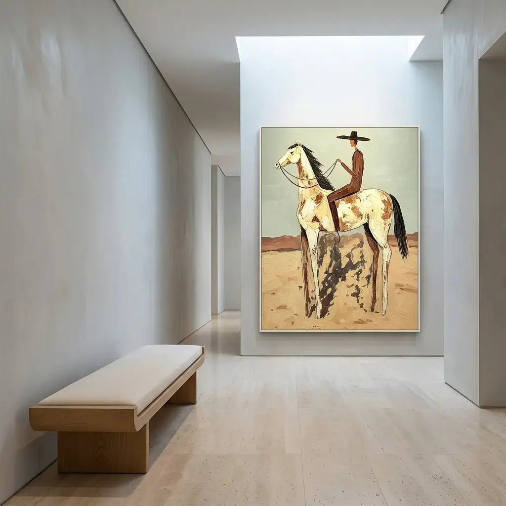Desert Horseman Wall Art