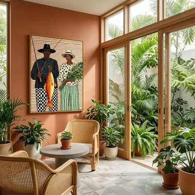 Western Pair Wall Art