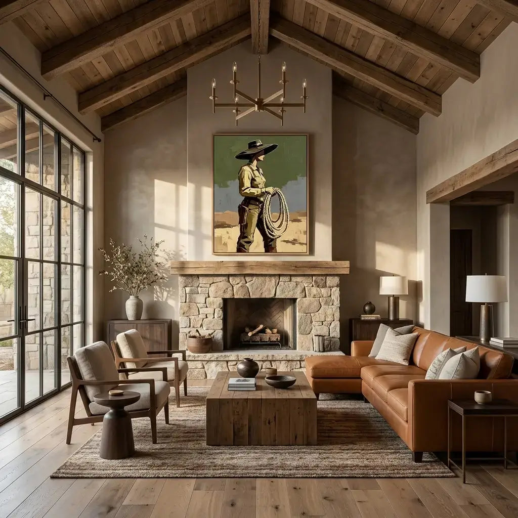 The Wrangler Wall Art