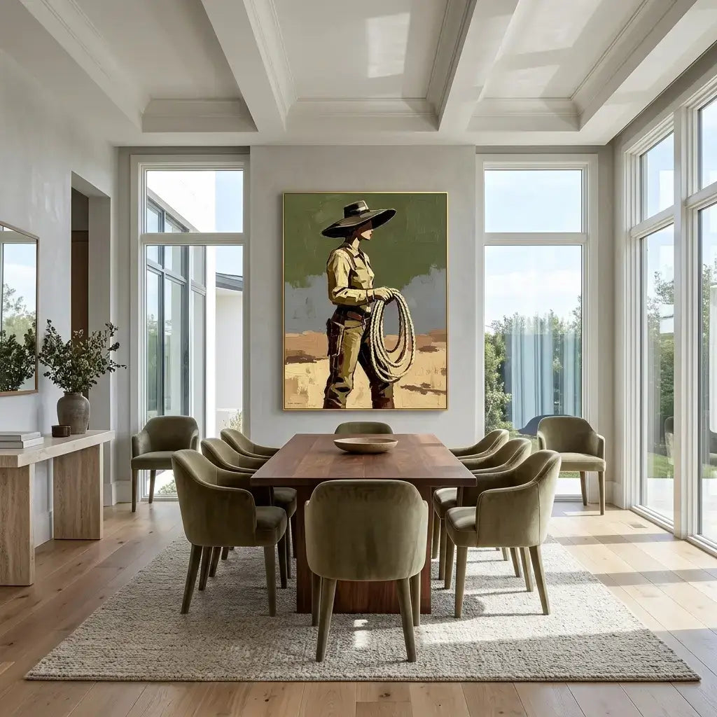 The Wrangler Wall Art