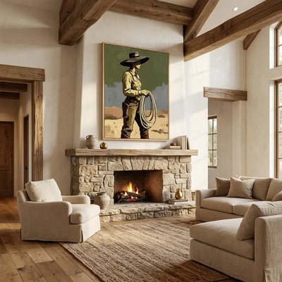 The Wrangler Wall Art