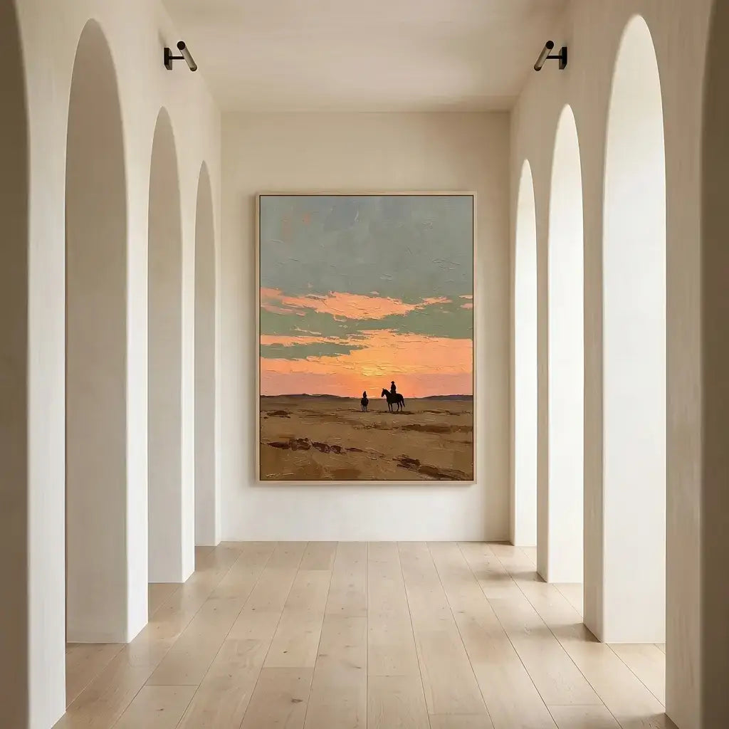 Western Sunset Wall Art