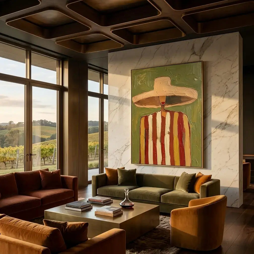 Desert Stripes Wall Art