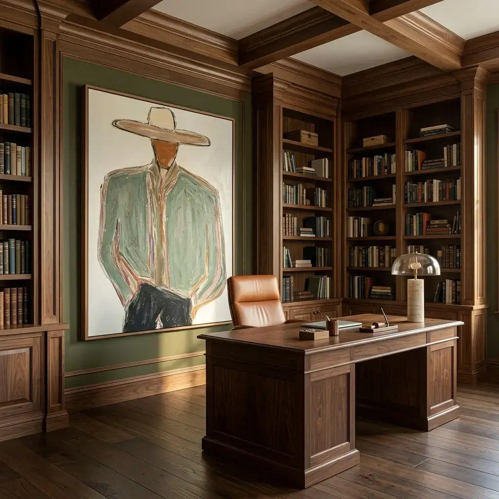 Quiet Rancher Wall Art