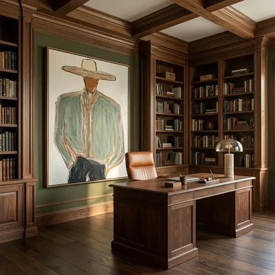 Quiet Rancher Wall Art