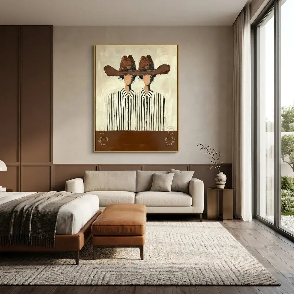 The Brothers Oil Painting