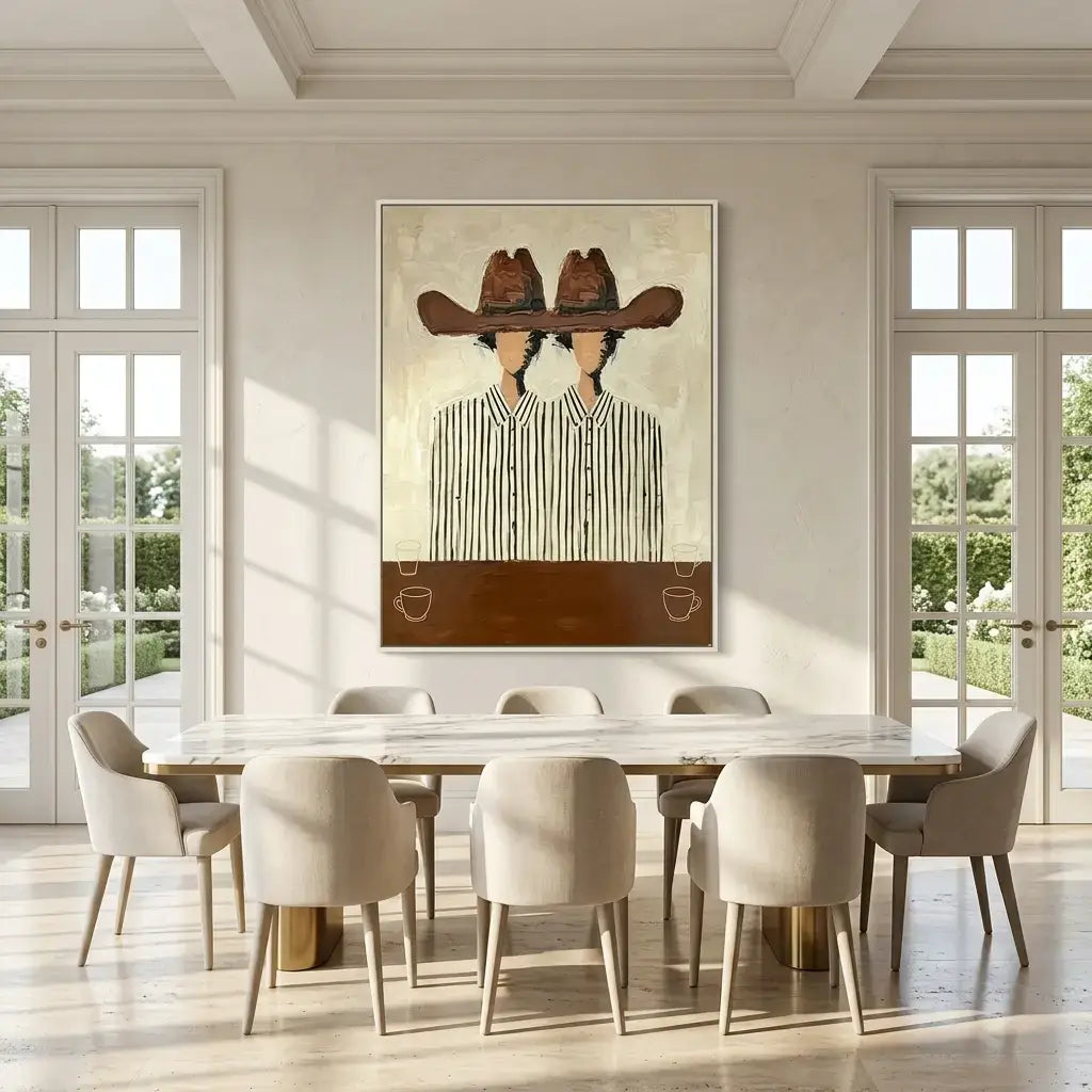 The Brothers Oil Painting