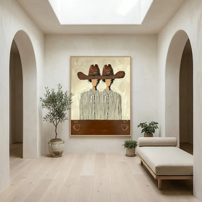 The Brothers Oil Painting