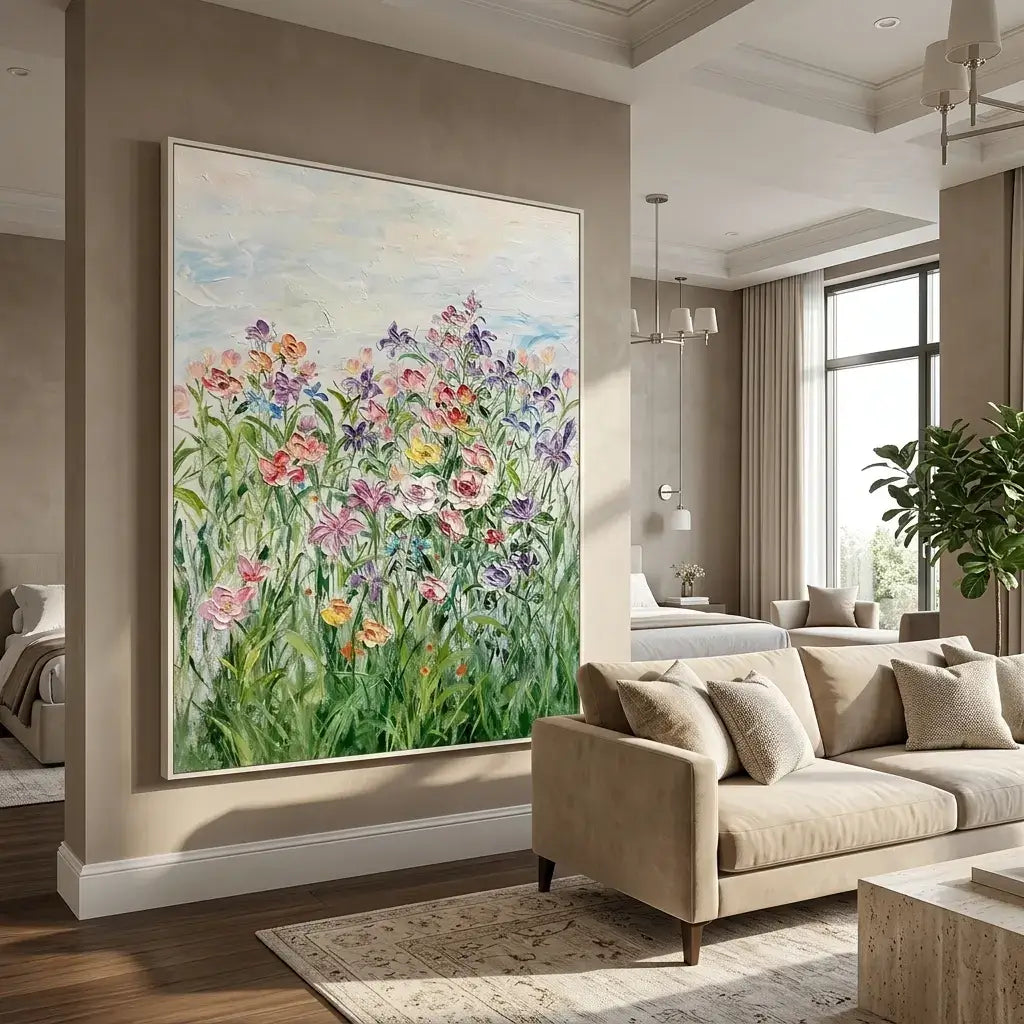 Meadow Bloom Canvas Art
