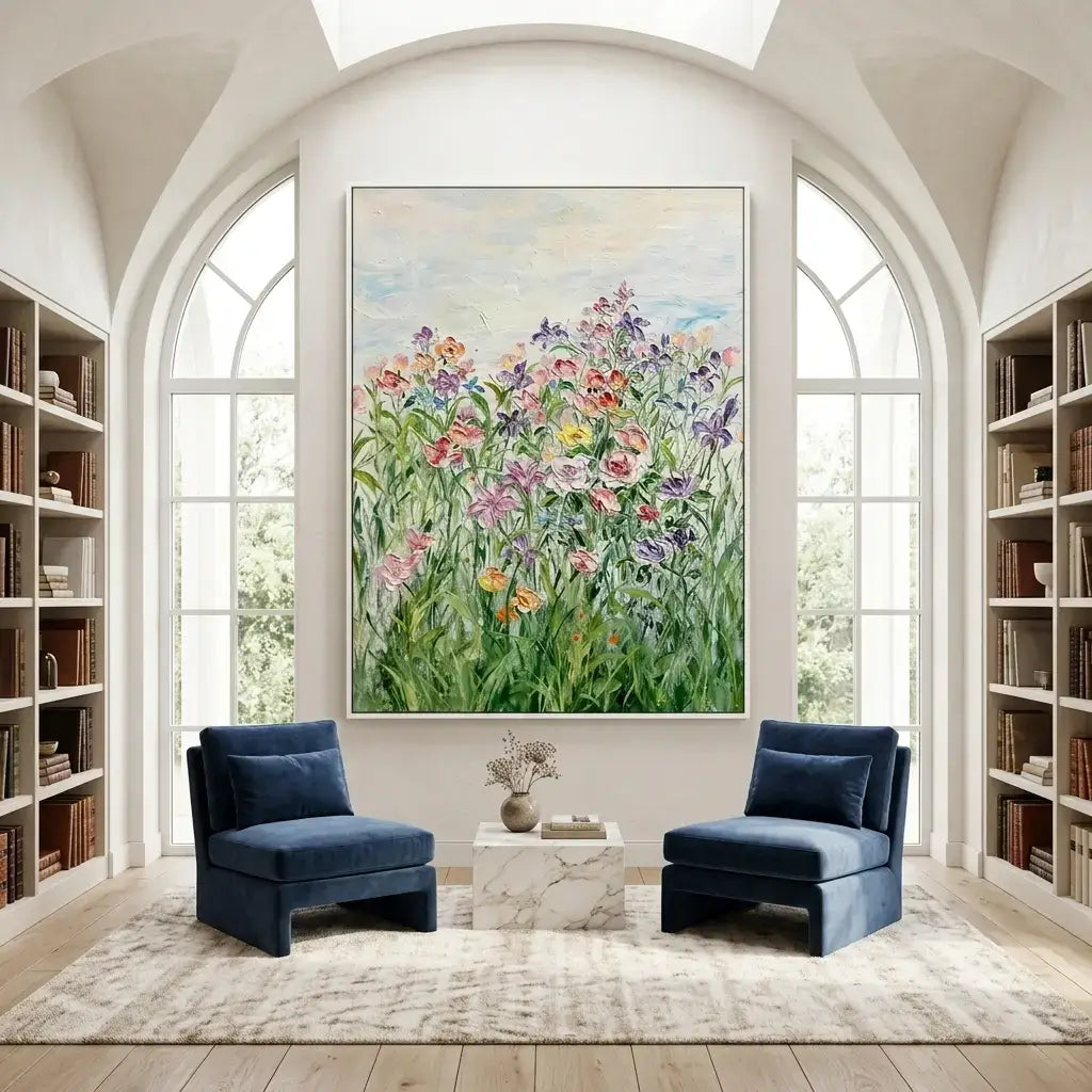 Meadow Bloom Canvas Art