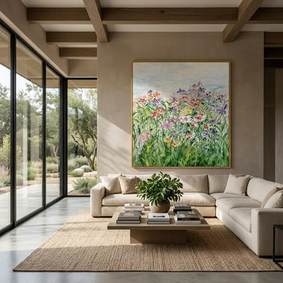 Meadow Bloom Canvas Art