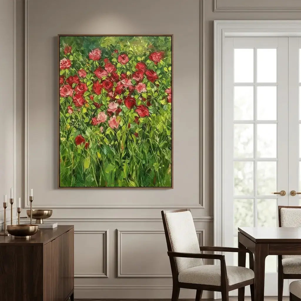 Garden in Bloom Canvas Art