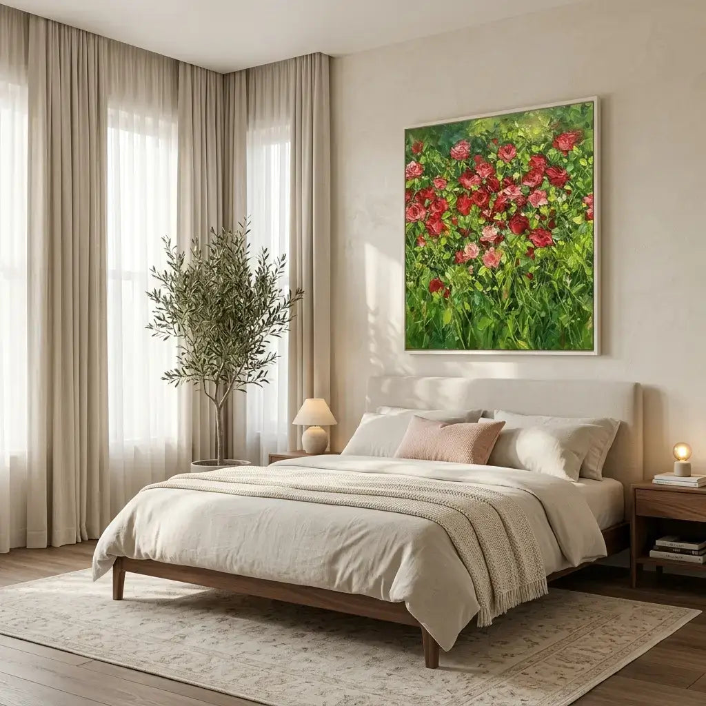 Garden in Bloom Canvas Art