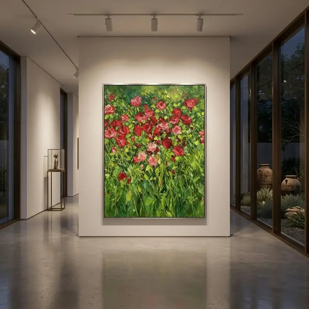 Garden in Bloom Canvas Art
