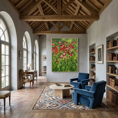 Garden in Bloom Canvas Art
