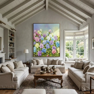 Lavender Garden Canvas Art