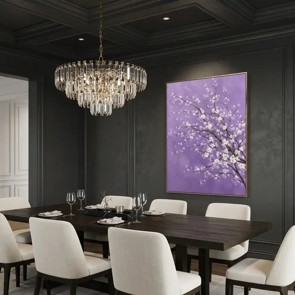 Lilac Reverie Canvas Art