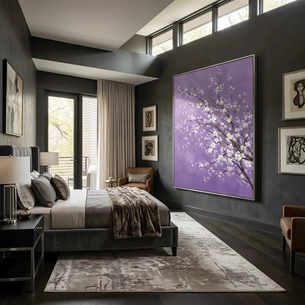 Lilac Reverie Canvas Art
