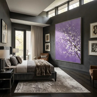 Lilac Reverie Canvas Art