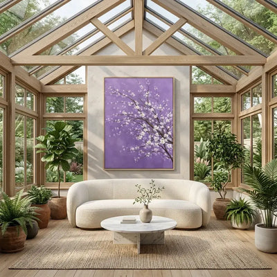 Lilac Reverie Canvas Art