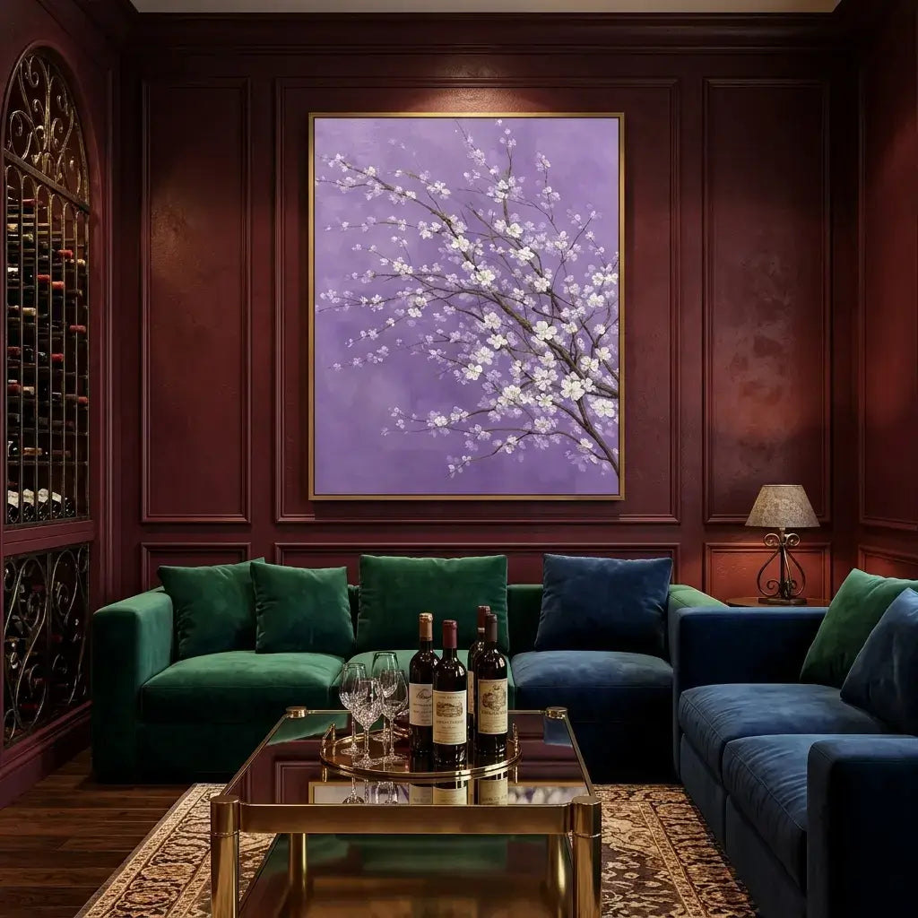 Lilac Reverie Canvas Art