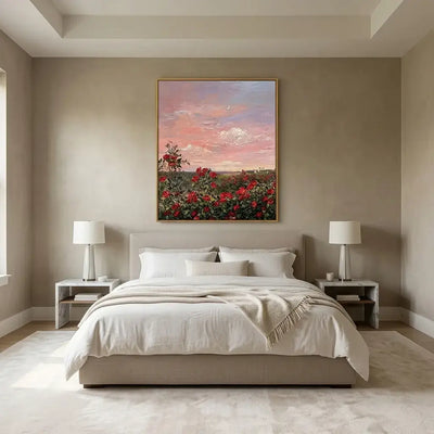 Evening Garden Canvas Art
