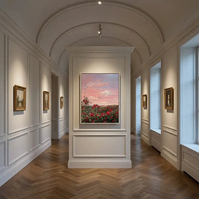 Evening Garden Canvas Art