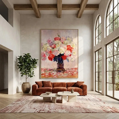 Soft Bouquet Canvas Art