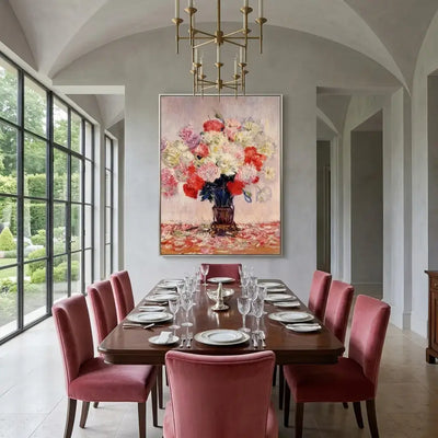 Soft Bouquet Canvas Art